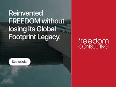 Re-invented FREEDOM without losing its Global Footprint Legacy