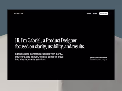 Designing & Building a Portfolio Site in Framer