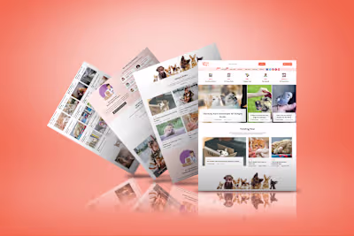 PETCARE - A MORDERN AI POWERED PET BLOG WEBSITE For PETCARE,...