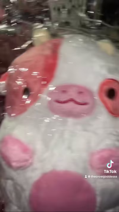 ShopZoki's Strawberry Heatable Cow