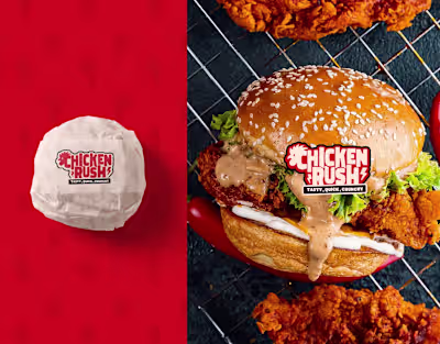 Chicken Rush | Branding