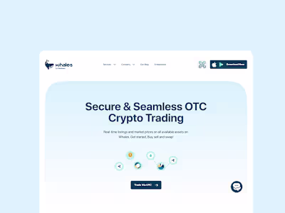 The Whales platform is launched. Grateful to work on a produ...