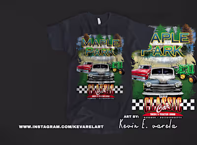 Classic Car T-shirt Design : Behance