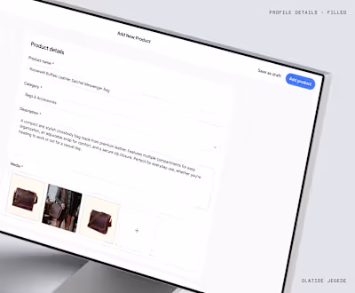 Add New Product - Product