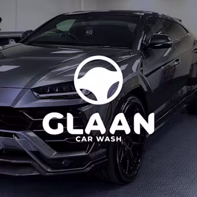 Brand Identity for GLAAN car wash