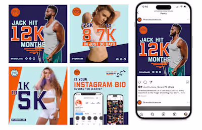Fitness Business Uni Social Content
