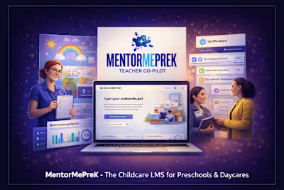 MentorMePreK – Childcare LMS for Preschools & Daycares