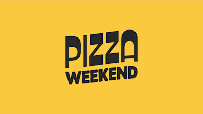 Pizza Weekend - Brand identity design