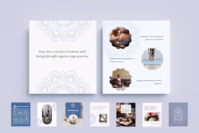 Yoga Studio - Content Strategy | Social Identity