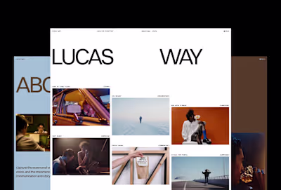 Lucas Way - Creative Portfolio Template
