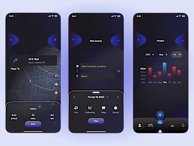 Mobile Navigator UI/UX