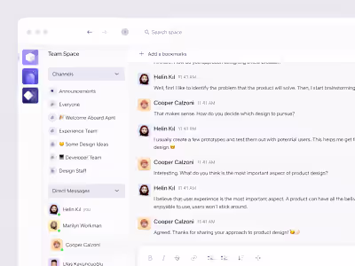 Team Chat App