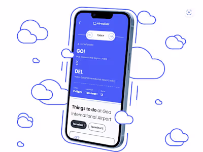 Airwalker web app • Discover all Airport amenities
