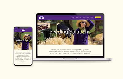 Farmer Mai: Website Redesign