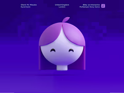 Branding for ✨Bitty: Interactive multiplayer game.