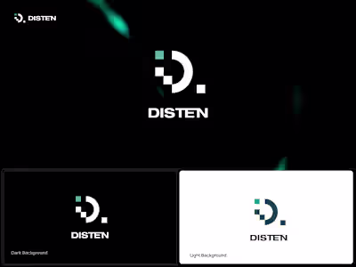Visual identity for Disten — an online learning platform bui...