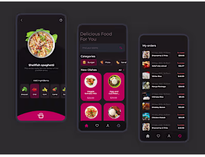 Food and kitchen-focused mobile app