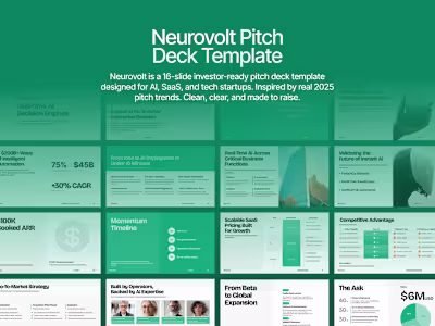 Neurovolt Pitch Deck Template (AI Startup Deck)