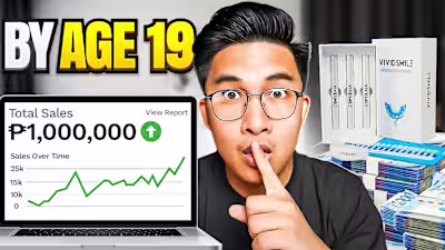 How I Earned ₱1,000,000 By Age 19 - Selling Teeth Whitening Kit…