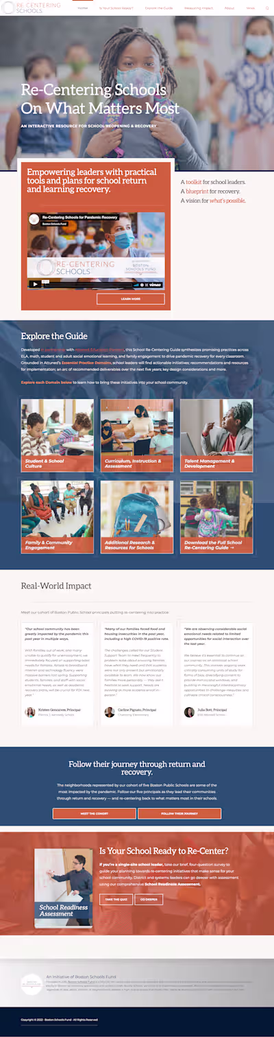 EdRecentered.org Website