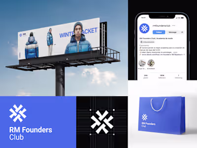 RM Founders Club A Fresh, Modern Identity