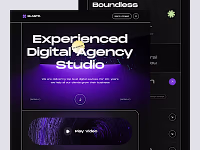 Digital Agency Landing Page