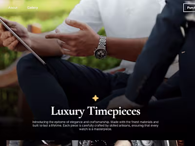 Luxury Timepieces