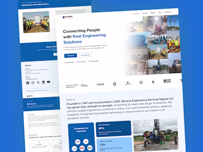 Website Design for a 20+ Year Old Engineering Company 