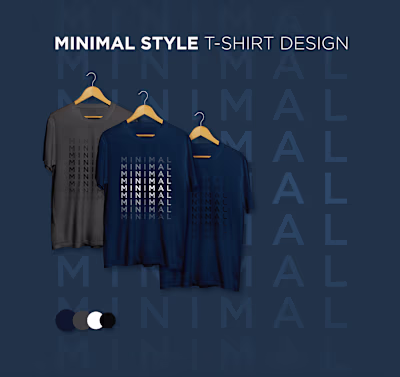 Minimal and unique t-shirt design on Behance