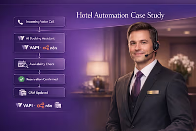 AI Voice Booking Assistant for Luxury Hotel