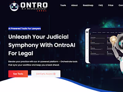 Ontro.ai - AI Powered Tools For Lawyers