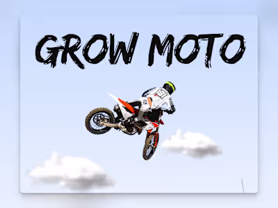"Motocross Academy" - Framer Landing Page
