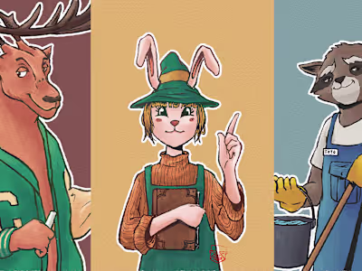 Cartoon Character Design