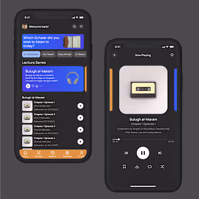 MUSIC PLAYER UI