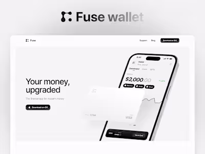 Fuse Website Redesign & Rebuild (SaaS/Finance)