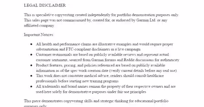 Speculative Sales Page for Garmin Forerunner 165