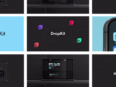 Brand Identity and Website Design for DropKit