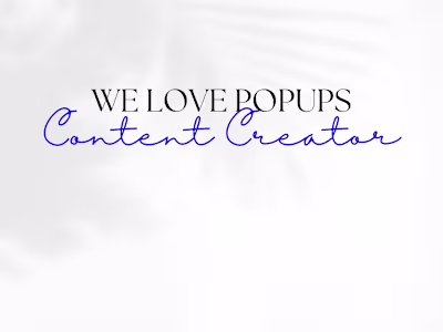 WeLovePopups