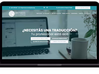 Translator's website