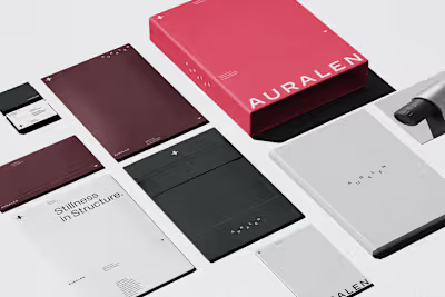Auralen | Studio Brand Identity