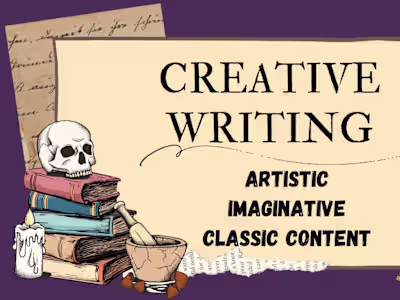 Creative writing at its pinnacle!