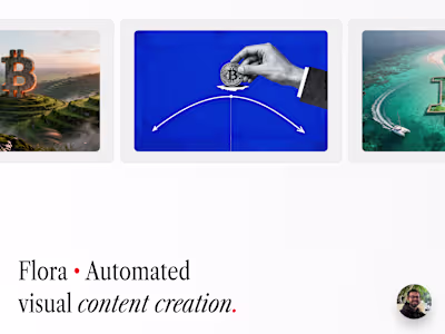 Automated Visual Content Creation for Crypto Articles