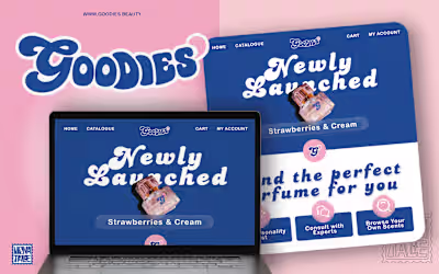 Brand Identity: GOODIES Perfume