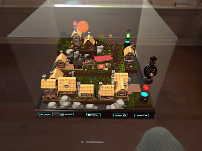 Tabletop Chronicle World - Apple Vision Pro Game App