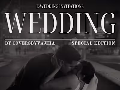 𖦆—E-Wedding Invitations