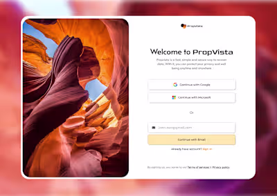 When does a login screen