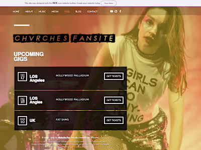 Chvrches Fansite