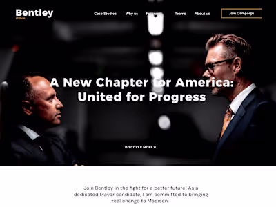 Bentley Election Website