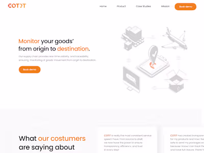 COTIT Logistic  | Web Design