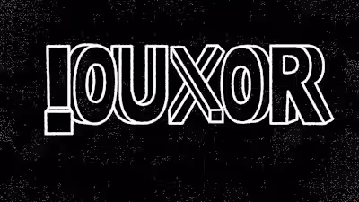 Retro logo design and animation
